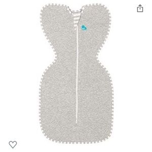 Love to Dream Swaddle UP Gray Sleep Sack Swaddle Wrap Size Newborn